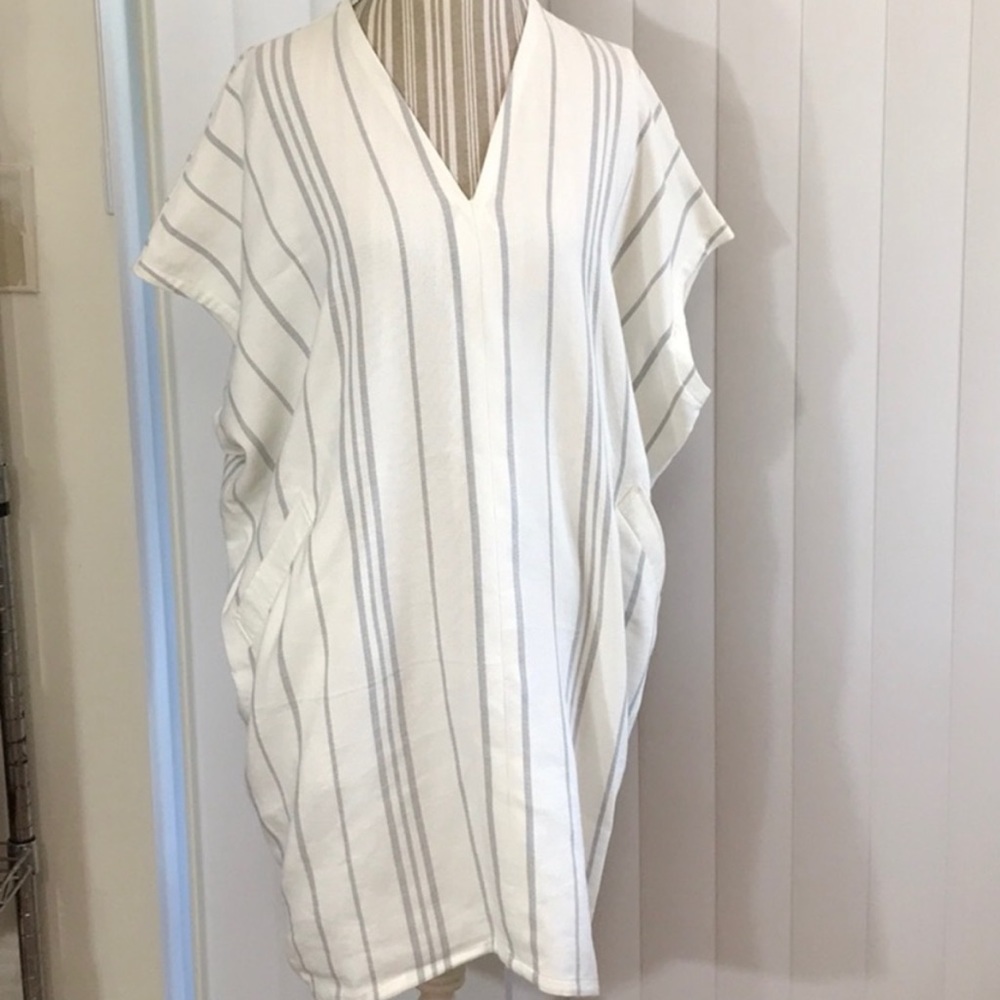 Hatch Cotton Stripe Slouch Dress